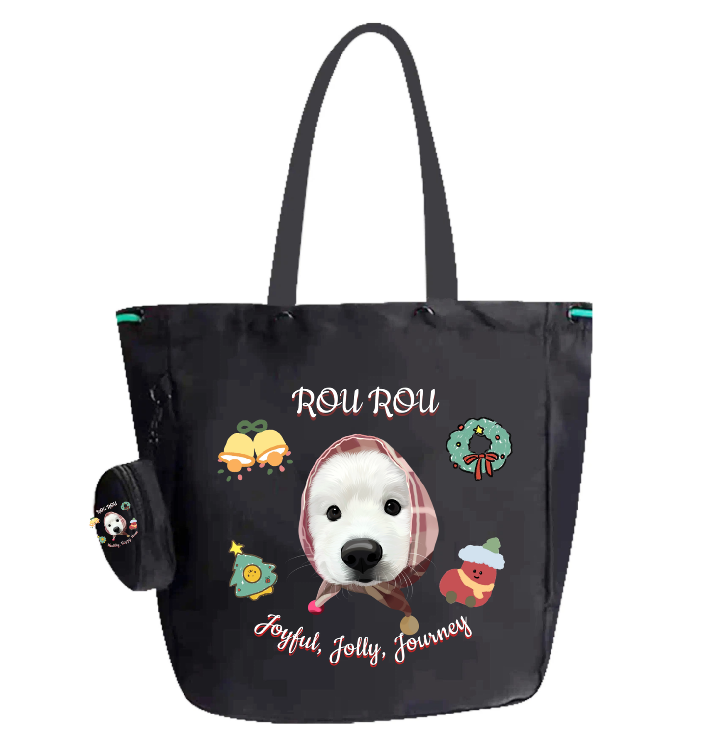 Customized Nylon Pet Tote Bag