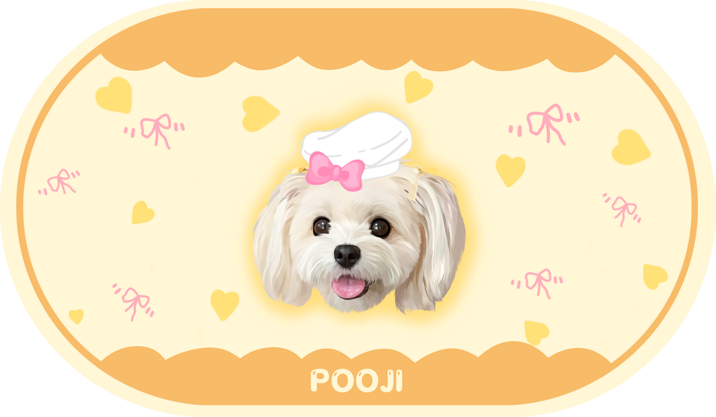 Pooji - Custom Pet Placemat Table Mat