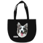 Pooji - Custom Pet Portrait Canvas Tote