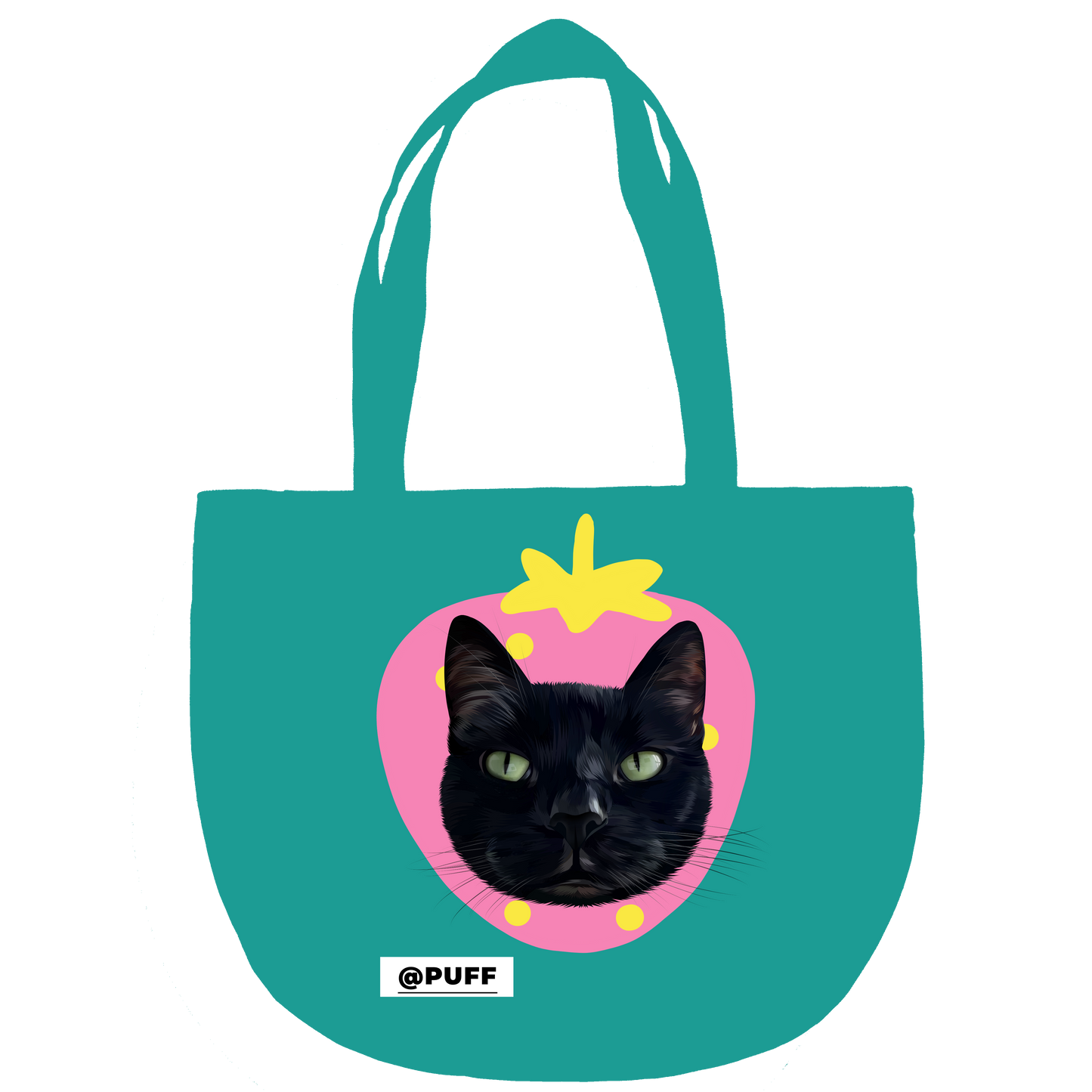 Pooji - Custom Pet Portrait Canvas Tote