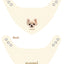 100% Cottom Customized Pet Bandana Bibs