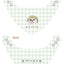 100% Cottom Customized Pet Bandana Bibs