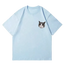 Customized Pet Portrait Embroidery T Shirt - 1 Portrait