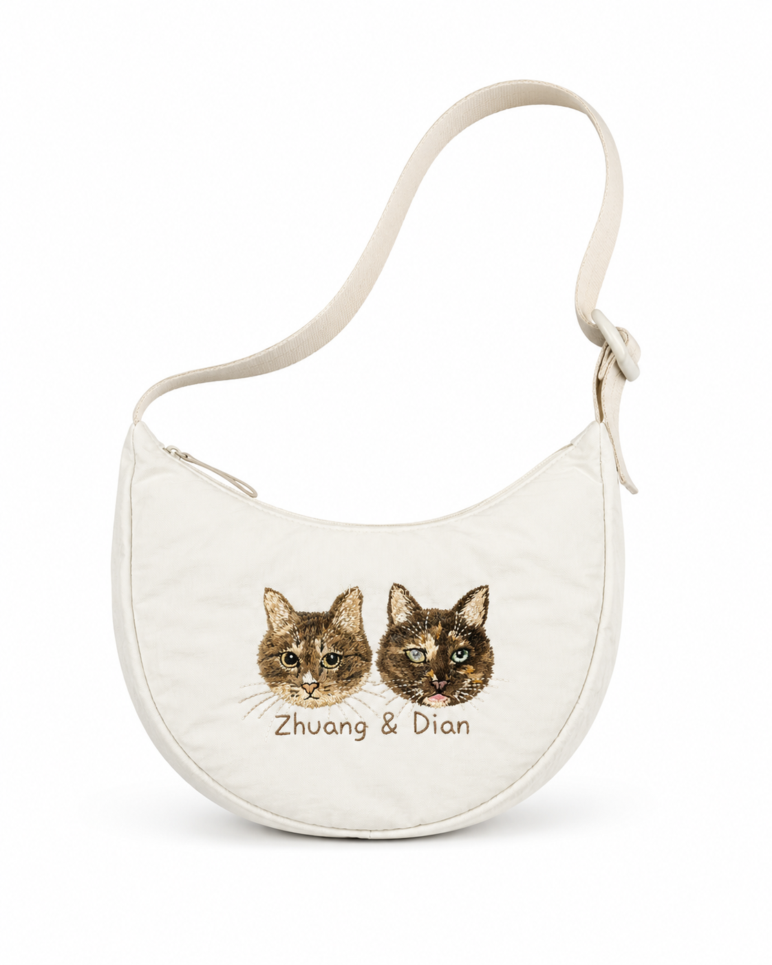 Fuwawa - Small Customized Embroidery Bag Cross Body Bag Handbag
