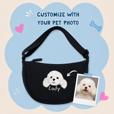 Fuwawa - Small Customized Embroidery Bag Cross Body Bag Handbag