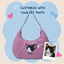 Fuwawa - Big Customize Pet Embroidery Bag Shoulder Bag Crossbody Bag