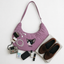 Fuwawa - Big Customize Pet Embroidery Bag Shoulder Bag Crossbody Bag