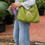 Fuwawa - Custom Pet PU Leather Shoulder Bag Set