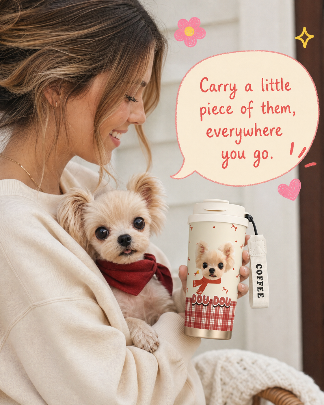 500ml Customized Stainless Coffee Cup