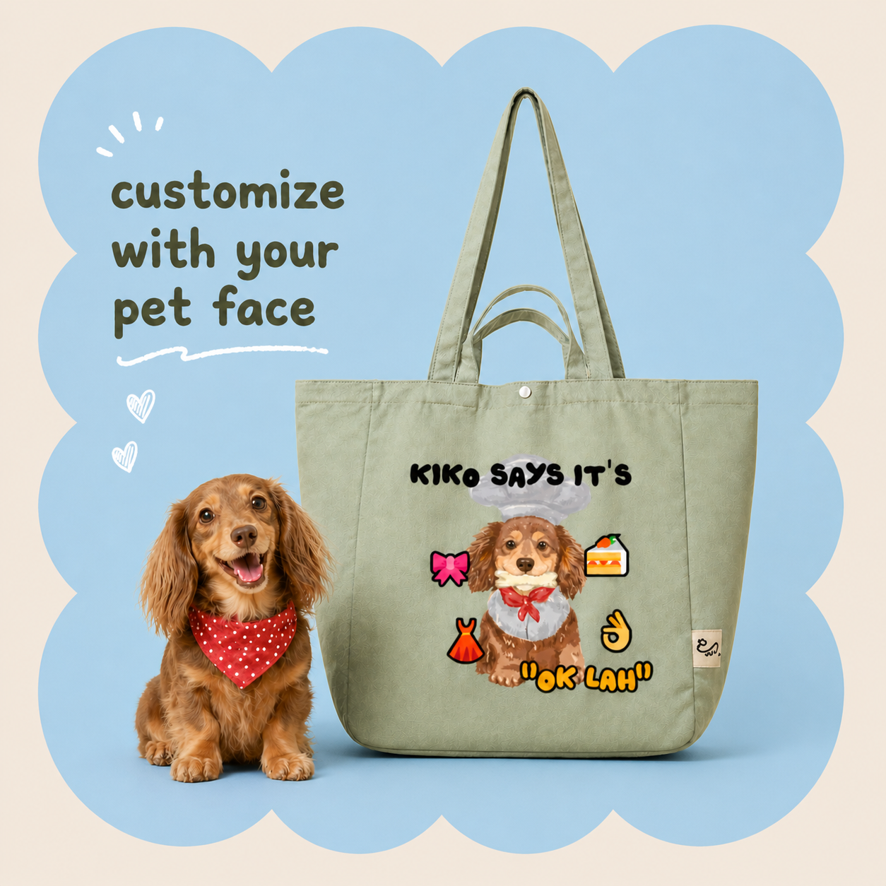 Customized Canvas Tote Bag