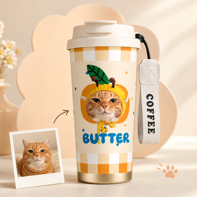 Fuwawa - 500ml Customized Stainless Coffee Cup