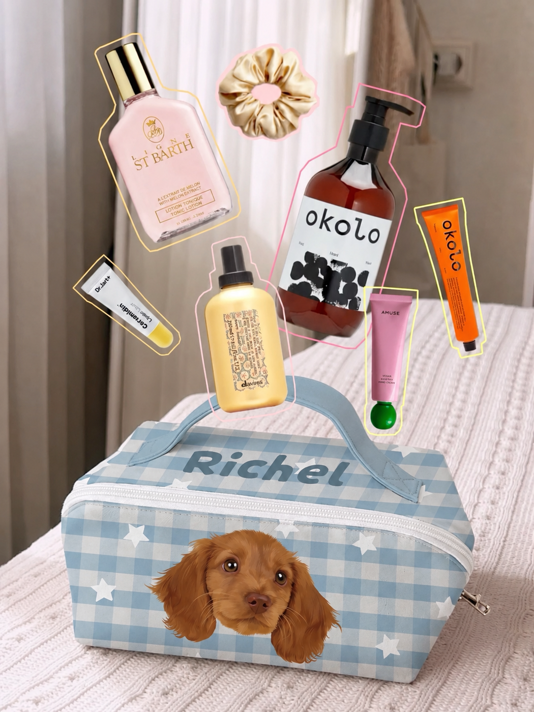 Pooji - Custom Pet Cosmetic Bag