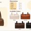 Fuwawa - Embroidery PU Leather Pillow Shoulder Bag