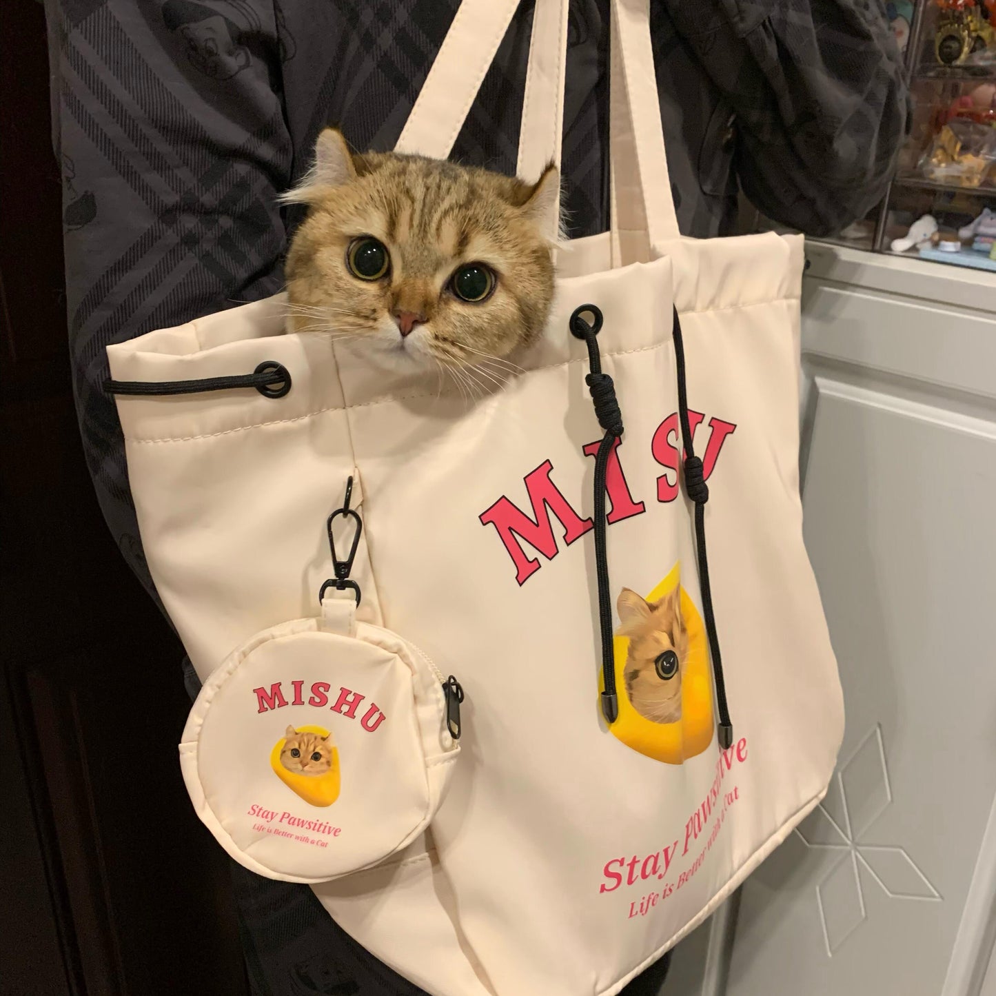 Customized Nylon Pet Tote Bag