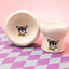 Customized Pet Face Ceramic High-Foot Bowl