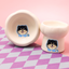 Customized Pet Face Ceramic High-Foot Bowl