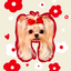 Pooji - Custom Pet Framed Giclee Art - Square