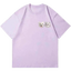 Customized Pet Portrait Embroidery T Shirt - 2 Portraits