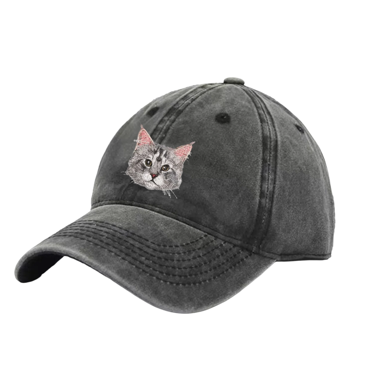 Customized Pet Portrait Embroidery Cap