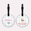 Customized PU Leather Luggage Tag