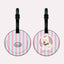 Customized PU Leather Luggage Tag