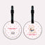 Customized PU Leather Luggage Tag