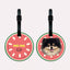 Customized PU Leather Luggage Tag