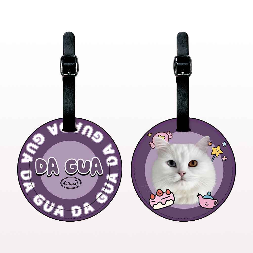 Customized PU Leather Luggage Tag