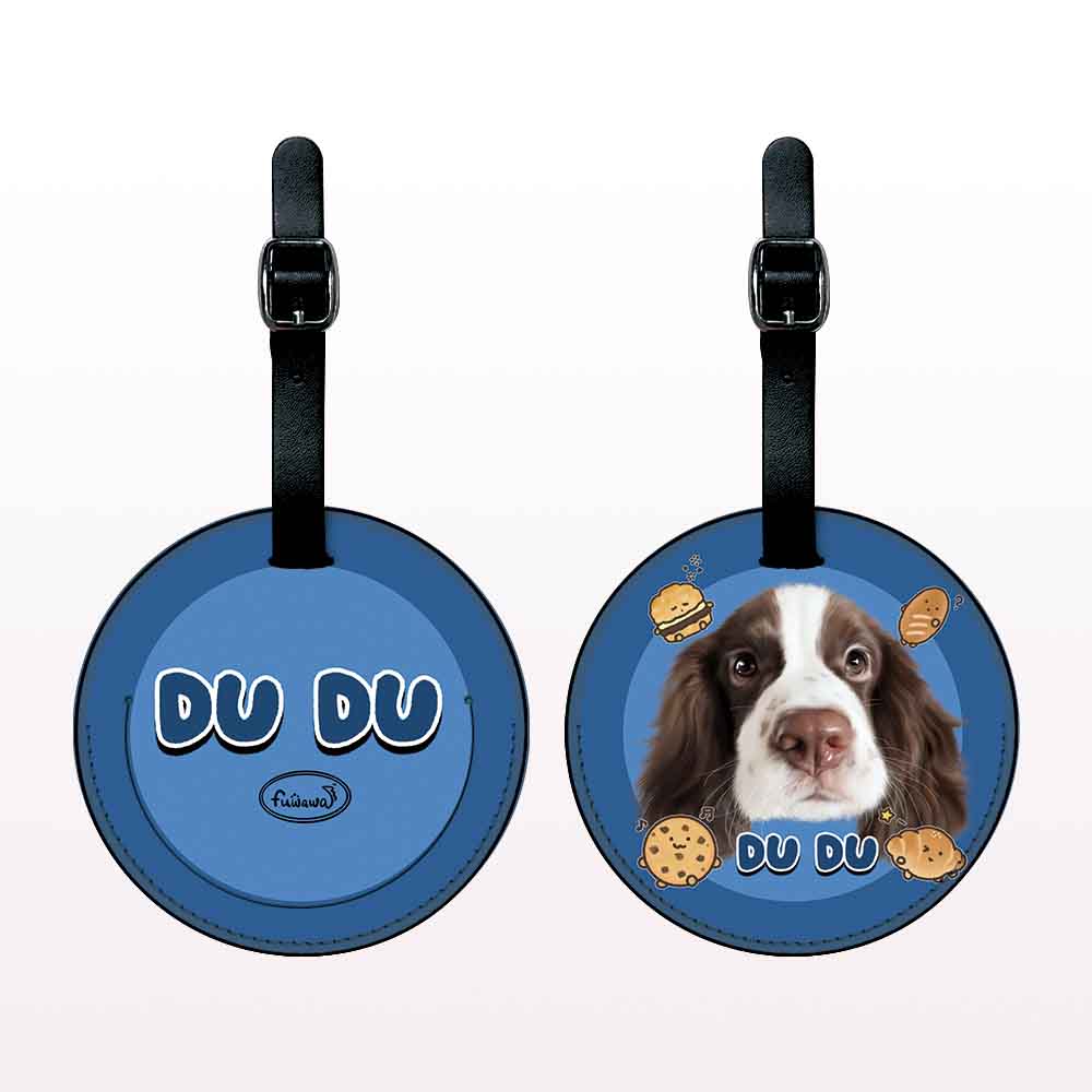 Customized PU Leather Luggage Tag