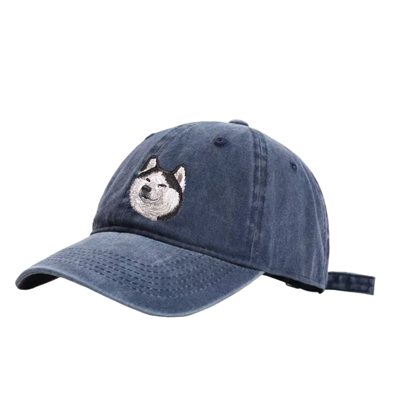 Customized Pet Portrait Embroidery Cap