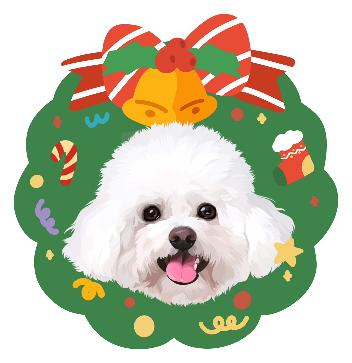 Pooji - Custom Pet Portrait Pillow