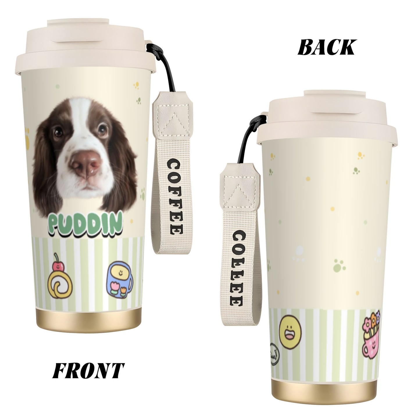500ml Customized Stainless Coffee Cup