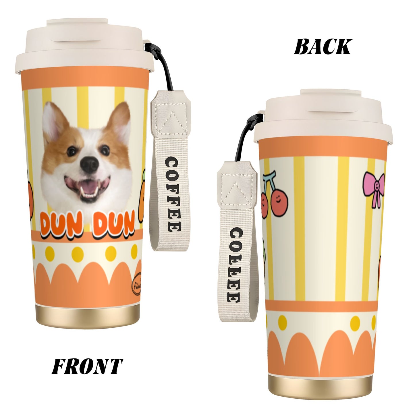 500ml Customized Stainless Coffee Cup
