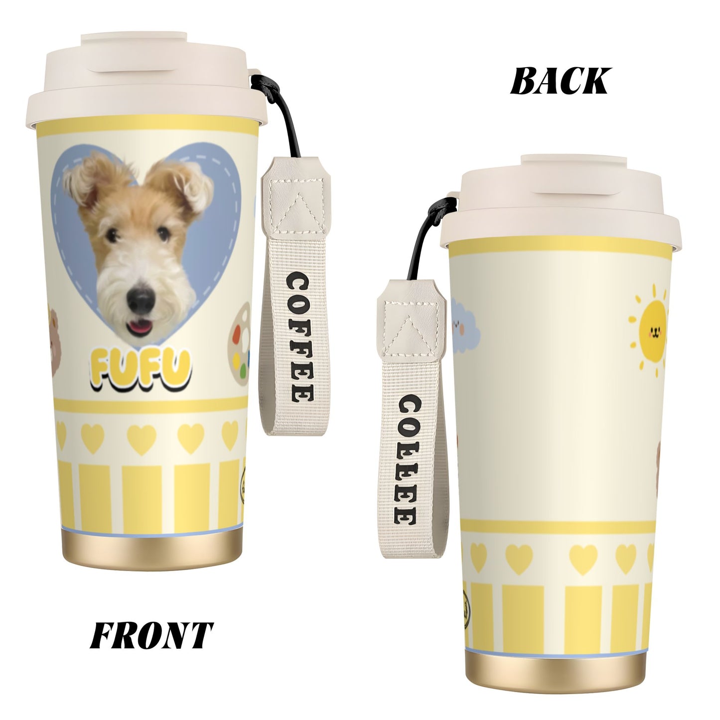 500ml Customized Stainless Coffee Cup