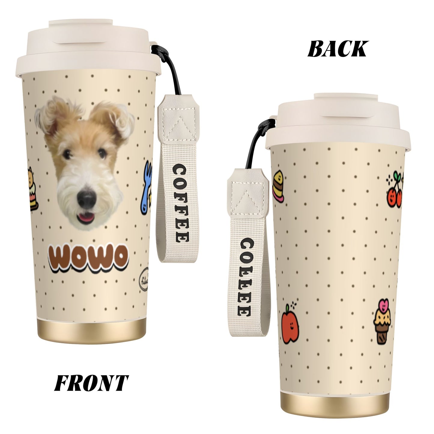 500ml Customized Stainless Coffee Cup