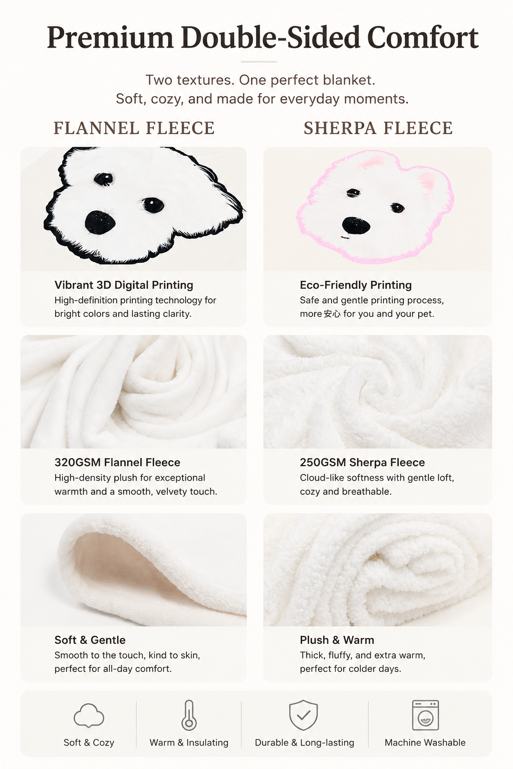 Pooji - Custom Pet Printed Blanket