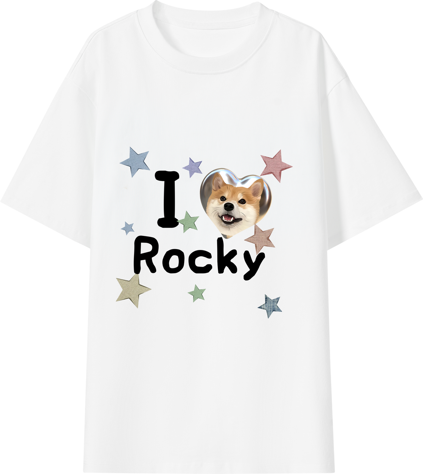 Pooji - Short Sleeve 100% Cotton Pet T-shirt