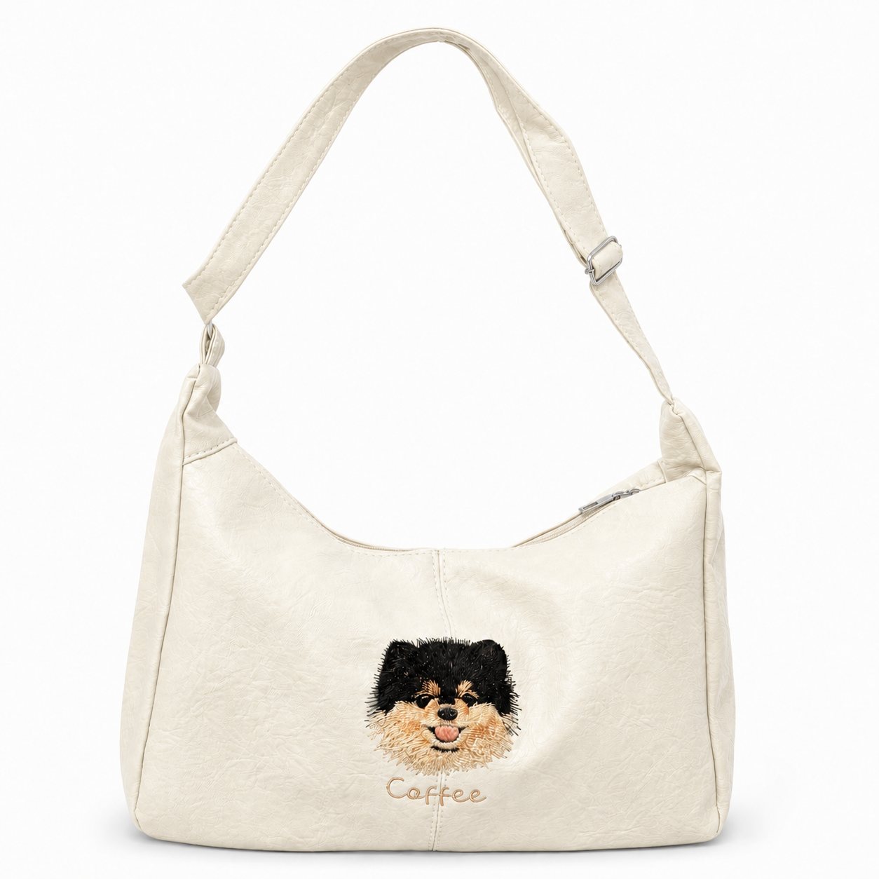 Fuwawa - Big Customize Pet Embroidery Bag Shoulder Bag Crossbody Bag