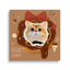 Pooji - Custom Pet Framed Giclee Art - Square