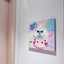 Pooji - Custom Pet Framed Giclee Art - Square