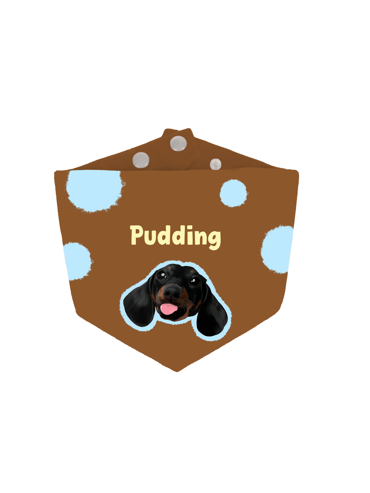 Pooji - Custom Pet Bandana Bib