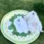Pooji - Custom Pet Portrait Rug - Round